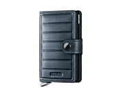 Geldbörse Secrid Miniwallet Emboss Lines Teal