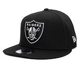 Kappe New Era - 9FIFTY NFL Metallic Outline - Las Vegas Raiders - Black