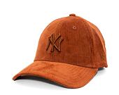 Kappe New Era - 9FORTY MLB Cord - NY Yankees - Brown