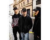 Kappe New Era - 9FORTY A-Frame NBA Metallic Patch - Chicago Bulls - Schwarz / Gold