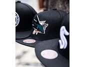 Kappe Mitchell & Ness - Conference Patch Snapback - San Jose Sharks - Black