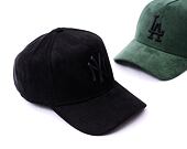 Kappe New Era - 9FORTY A-Frame MLB Faux Suede - NY Yankees - Black