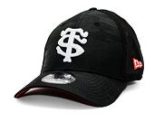 Kappe New Era - French Rugby Tonal Camo 39THIRTY - Stade Toulousain - Black