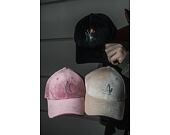 Damen Kappe New Era - 9FORTY Womens MLB Velour Diamante - NY Yankees - Pink