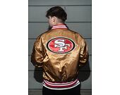 Jacke New Era - NFL Satin Bomber - San Francisco 49ers - BRZ / Scarlet