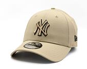 Kappe New Era - MLB Team Outline 9FORTY - NY Yankees - Stone / Black