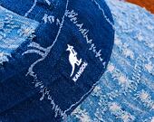 Kangol Hut - Denim Mashup Bucket - Mittelblau
