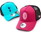 Kappe New Era - Seasonal 9FORTY Trucker - AC Milan - Burgundy