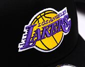 Kappe New Era - NBA Side Patch 9FORTY A-Frame - LA Lakers - Black