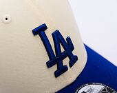 Kappe New Era - MLB Color Block 9FORTY - LA Dodgers - Cream / Light Royal