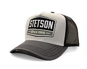 Kappe Stetson - Trucker Cap Gasoline - Grey/Black