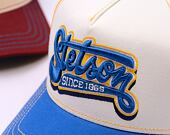 Kappe Stetson - Trucker Cap Lettering - Blue/White