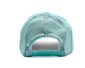 Kappe New Era - MLB Velour 9FORTY Trucker - LA Dodgers - Mint Green