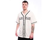 Trikot Karl Kani - College Baseballshirt off - white/black