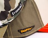 Kappi Capslab - Trucker Looney Tunes - Daffy Duck - Tarnmuster