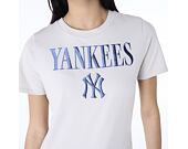 Damen T-Shirt New Era - MLB Graphic Tee - NY Yankees - Stone