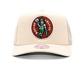 Kappe Mitchell & Ness - Boston Celtics - Evergreen Trucker Hwc - Off White