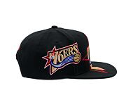 Kappe Mitchell & Ness - Philadelphia 76Ers - Big Time Snapback Hwc - Black
