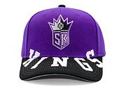 Kappe Mitchell & Ness - Sacramento Kings - Underarch Pro Snapback Hwc - Purple