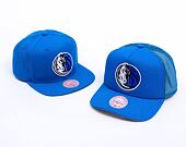 Kappe Mitchell & Ness - NBA Team Ground 2.0 Snapback - Dallas Mavericks - Blue