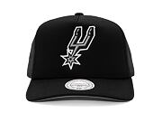 Kappe Mitchell & Ness - San Antonio Spurs - Evergreen Trucker - Black