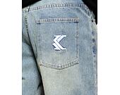Shorts Karl Kani - OG Denim Baggy Jorts - bleached blue