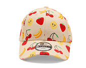 Kinder Kappe New Era - Branded Fruit 9FORTY - Cream