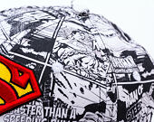 Kinder Kappe New Era - WARNER BROS DC Print 9FIFTY - Superman - Scarlet / Black