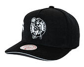 Kappe Mitchell & Ness - NBA Born To Win Pro Snapback - Boston Celtics - Black