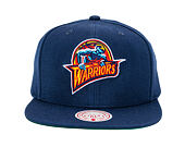 Kappe Mitchell & Ness - NBA Team Ground 2.0 Snapback HWC - Golden State Warriors - Navy