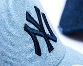 Damen Kappe New Era - MLB Denim 9FORTY Trucker - NY Yankees - Blau