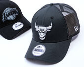 Kappe New Era - NBA Homefield Trucker 9FORTY - Chicago Bulls - Grey