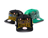 Kappe Mitchell & Ness - NBA Big Champ Trucker - LA Lakers - Black