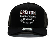 Kappe Brixton - Redoubt C Np Mp Trucker Hat - Black/Black