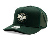Kappe Brixton - Gibson C Np Mp Trucker Hat - Deep Forest/Deep Forest