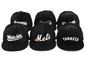 Kappe New Era - "MLB 59FIFTY Day - Velour" - Atlanta Braves - Black