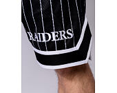Shorts New Era - NFL Pinstripe Shorts - Las Vegas Raiders - Black