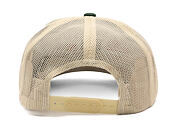 Kappe Brixton - Alpha Block X C Mp Mesh Cap - Dark Forest/Off White