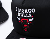 Kappe Mitchell & Ness - Hidden Trucker - Chicago Bulls - Black