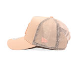 Damen Kappe New Era - MLB League Essential 9FORTY Trucker - NY Yankees - Light Pink