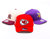 Kappe New Era - NFL Anniversary Patch 9SEVENTY Stretch-Snap - Kansas City Chiefs - Red