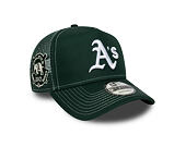 Kappe New Era - MLB Contrast Stitch WS Retro 9FORTY Trucker - Oakland Athletics - Dark Green