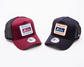 Kappe New Era - Buffalo Patch 9FORTY Trucker - Burgundy / Muted Indigo