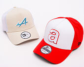 Kappe New Era - PIAGGIO Embroidery 9FORTY A-Frame - White