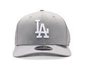 Kappe New Era - MLB Perforated 9SEVENTY Stretch-Snap - LA Dodgers - Grey
