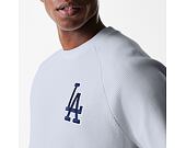 T-Shirt New Era - MLB Waffle Tee - LA Dodgers - Grey