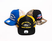 Kappe Brixton - Ford Built Tough Mp Trucker Hat - Burnt Rubber/Empire Yellow