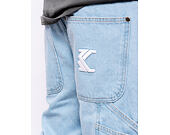 Hose Karl Kani - KK Retro Baggy Workwear Denim light blue