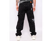 Hose Karl Kani - Retro Baggy Workwear Denim - vintage black