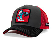 Kappe Capslab - Smurfs Trucker - Strong - Black / Red